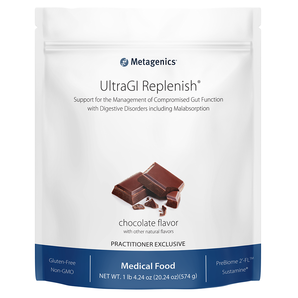 Metagenics UltraGI Replenish Chocolate 30 Serving Pouch