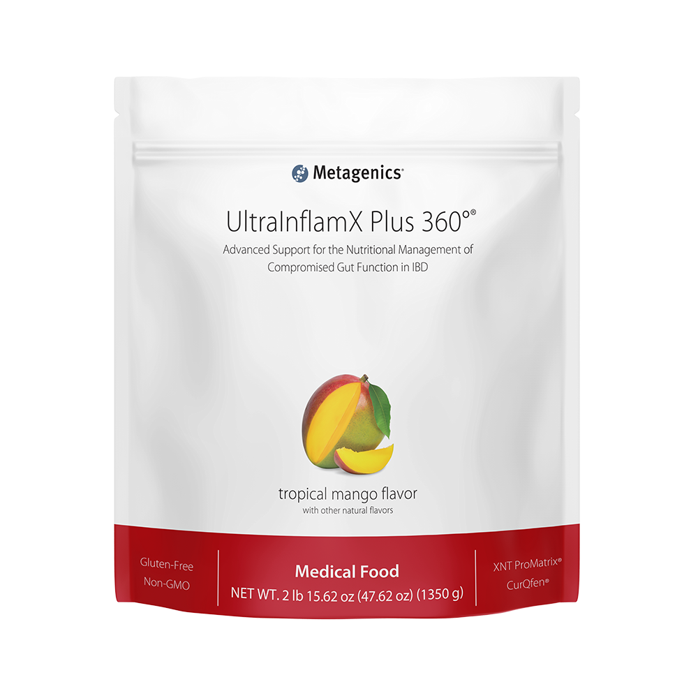 UltraInflamX Plus 360 by Metagenics - Tropical Mango 30 Serving Pouch