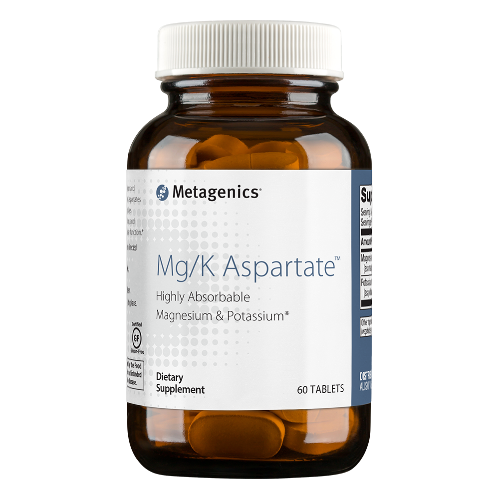 Metagenics Mg/K Aspartate - 60 tablets