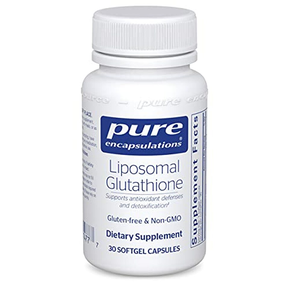 Pure Encapsulations Liposomal Glutathione is one of the best glutathione supplements